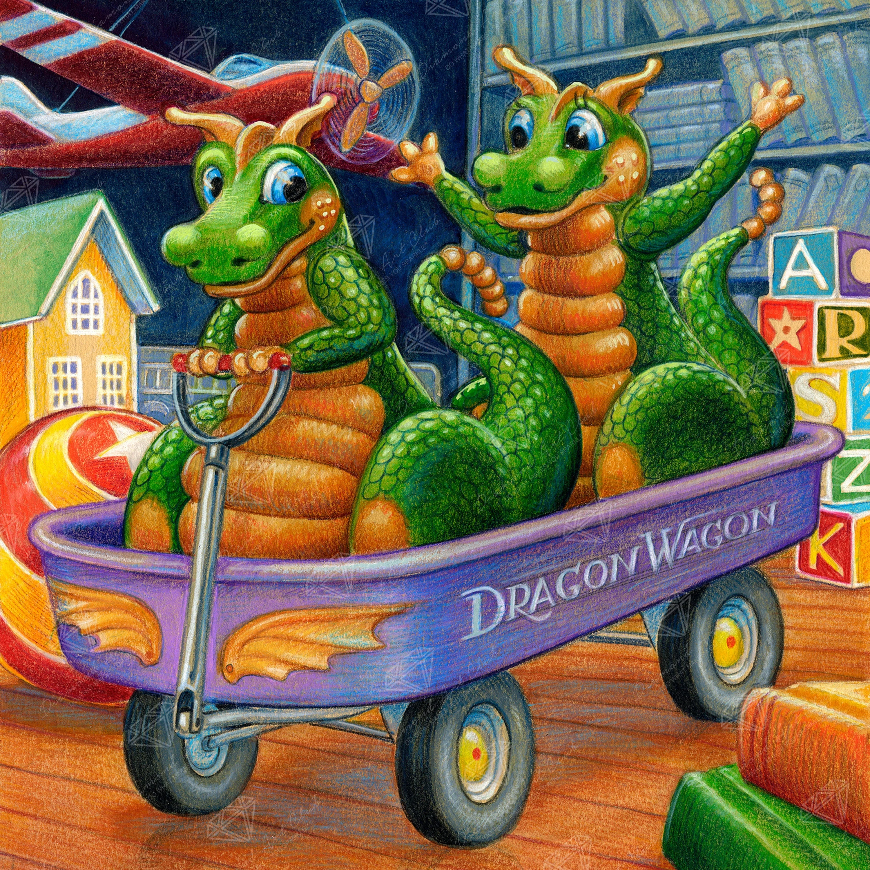 Enhancement Suggestions for Dragon Wagon by Randal Spangler and DAC - Round
