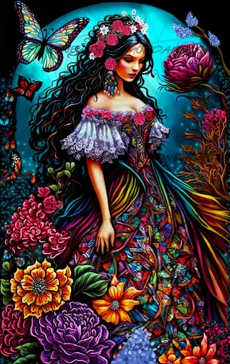Enhancement Suggestions for Esmeralda *Hand-Rendered* By Jenoviya Art and The One With The Diamond Art - SQ