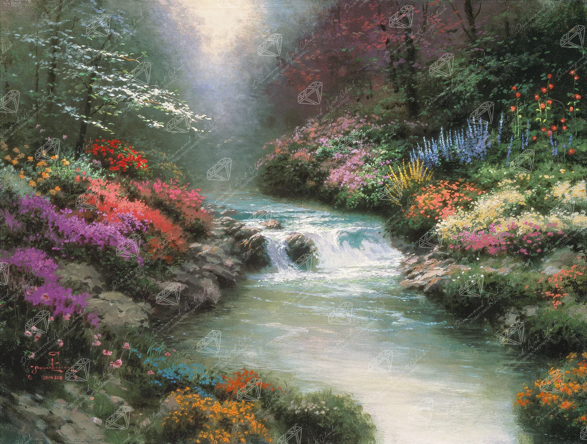 Enhancement Suggestions for Beside Still Waters by Thomas Kinkade Studios and DAC – SQ
