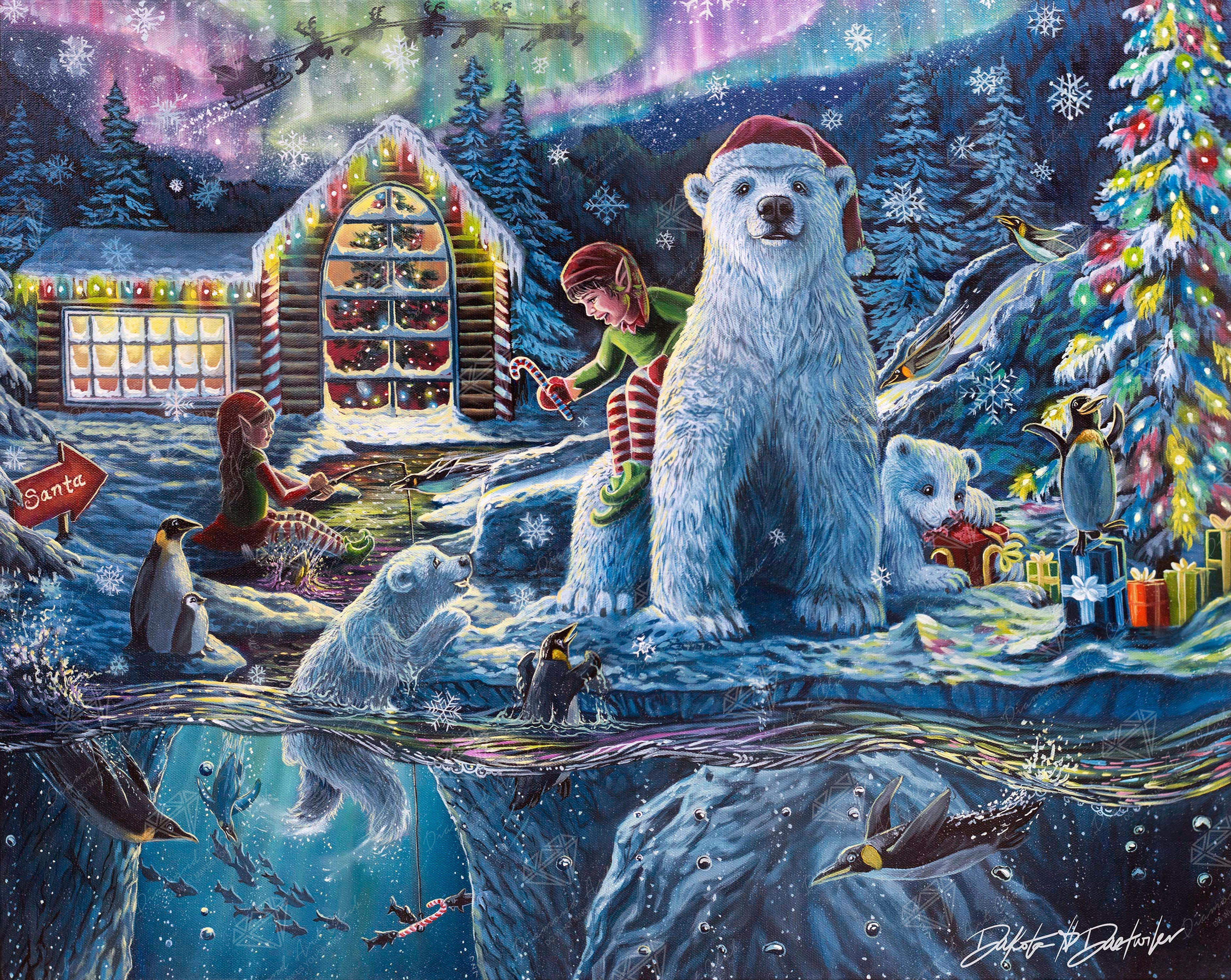 Enhancement Suggestions for Christmas Eve at the Workshop by Dakota Daetwiler and DAC - SQ