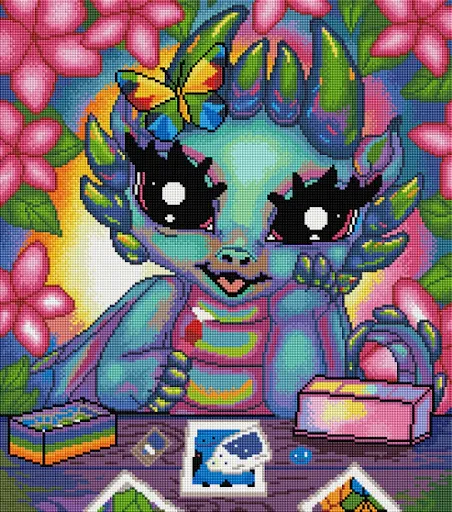 Enhancement Suggestions for Bella Art Dragon by Emma Casey and Bella Art Diamonds – SQ