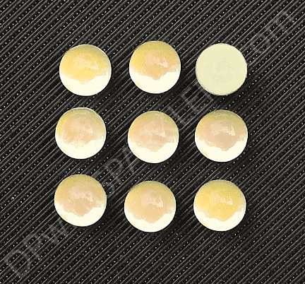 BIG BUBBLES for Squares (BB4S) Starfish (Yellow) 5mm
