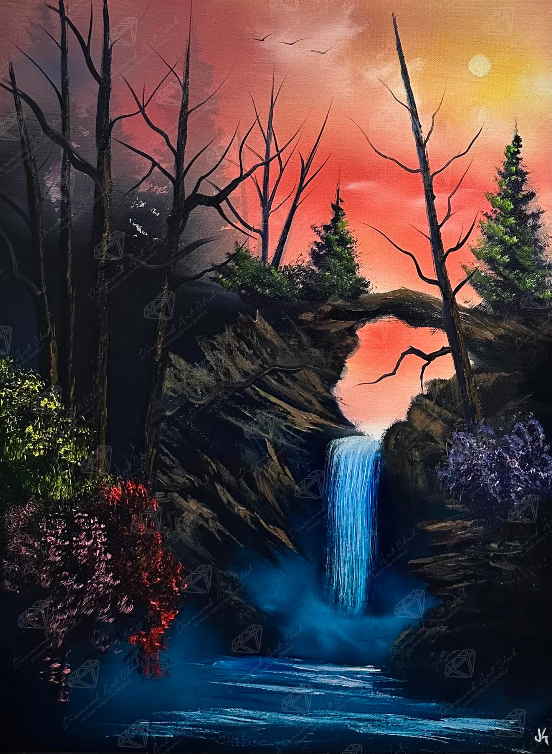 Enhancement Suggestions for Sunset Falls by Paint With Josh and DAC - RD