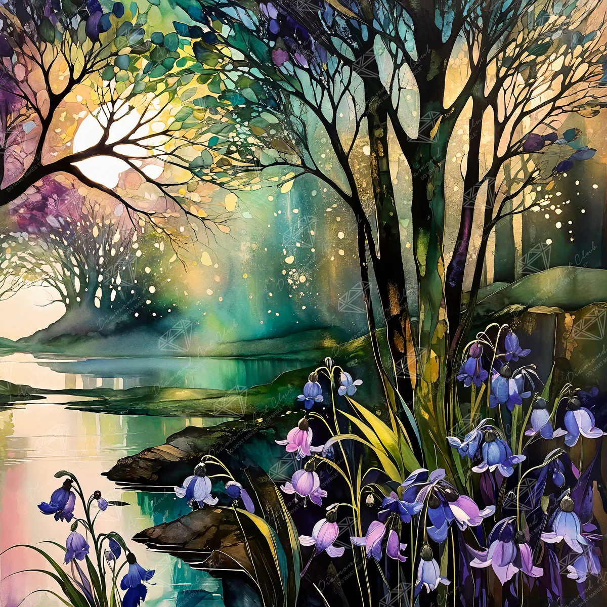 Enhancement Suggestions for Bluebells in Spring by Peggy Collins and DAC – SQ