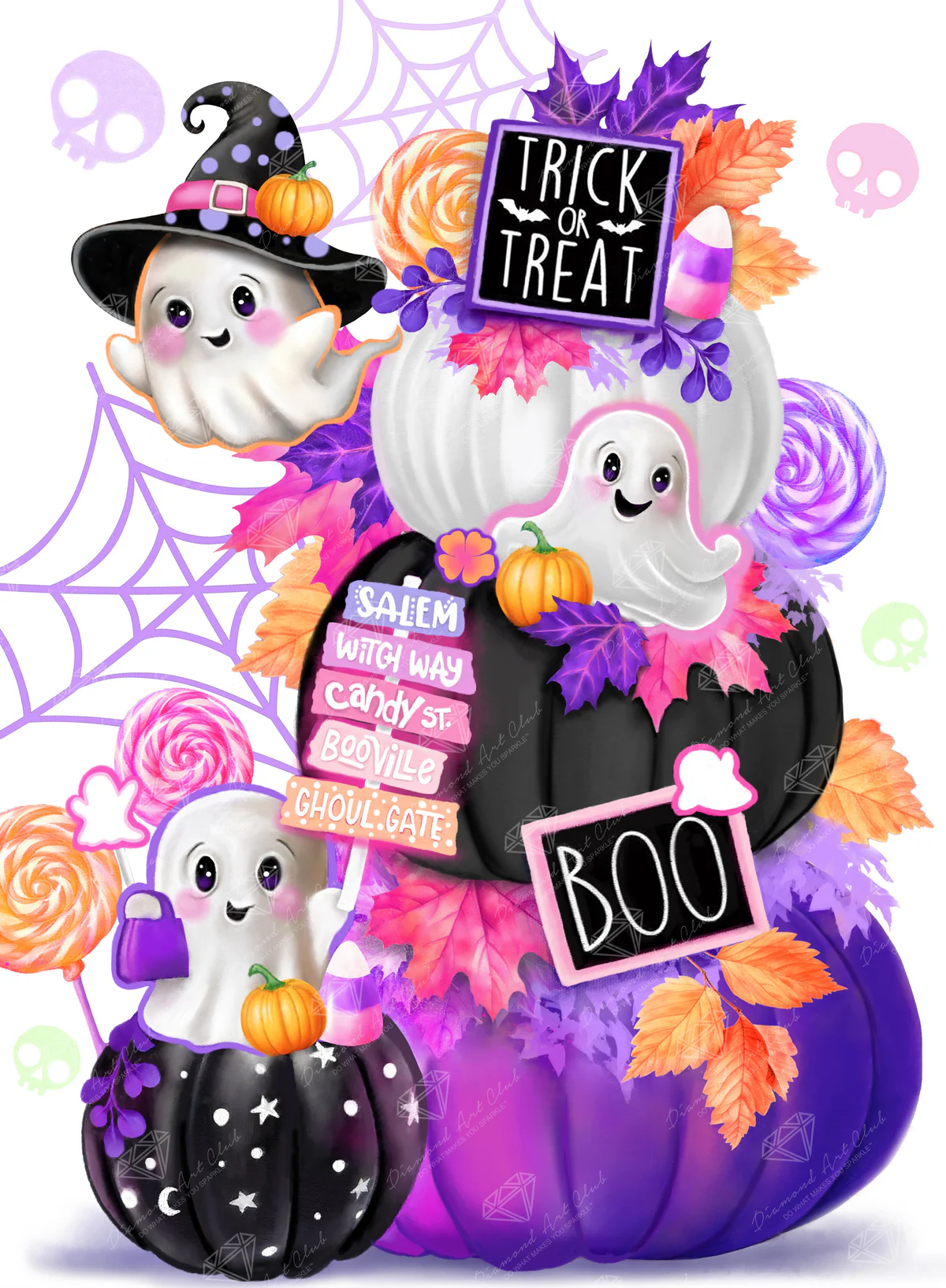 Enhancement Suggestions for Sweet Ghosts Pumpkin Stack by Sheena Pike and DAC – SQ