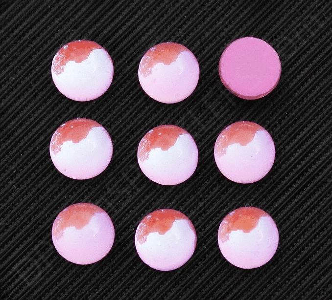 BIG BUBBLES for Squares (BB4S) Flamingo (Pink) 5mm