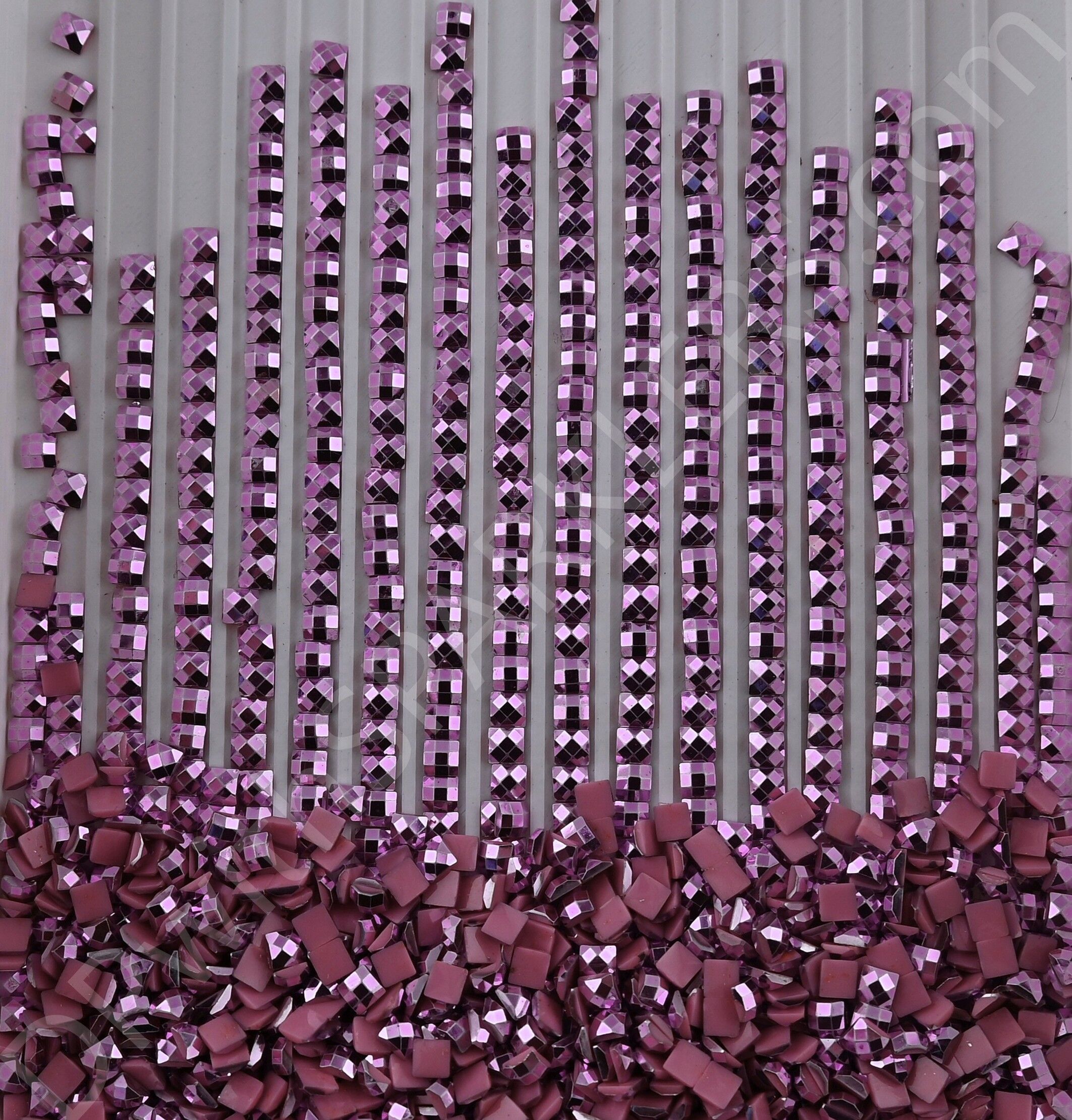 SQ Metallic Taffy Pink
