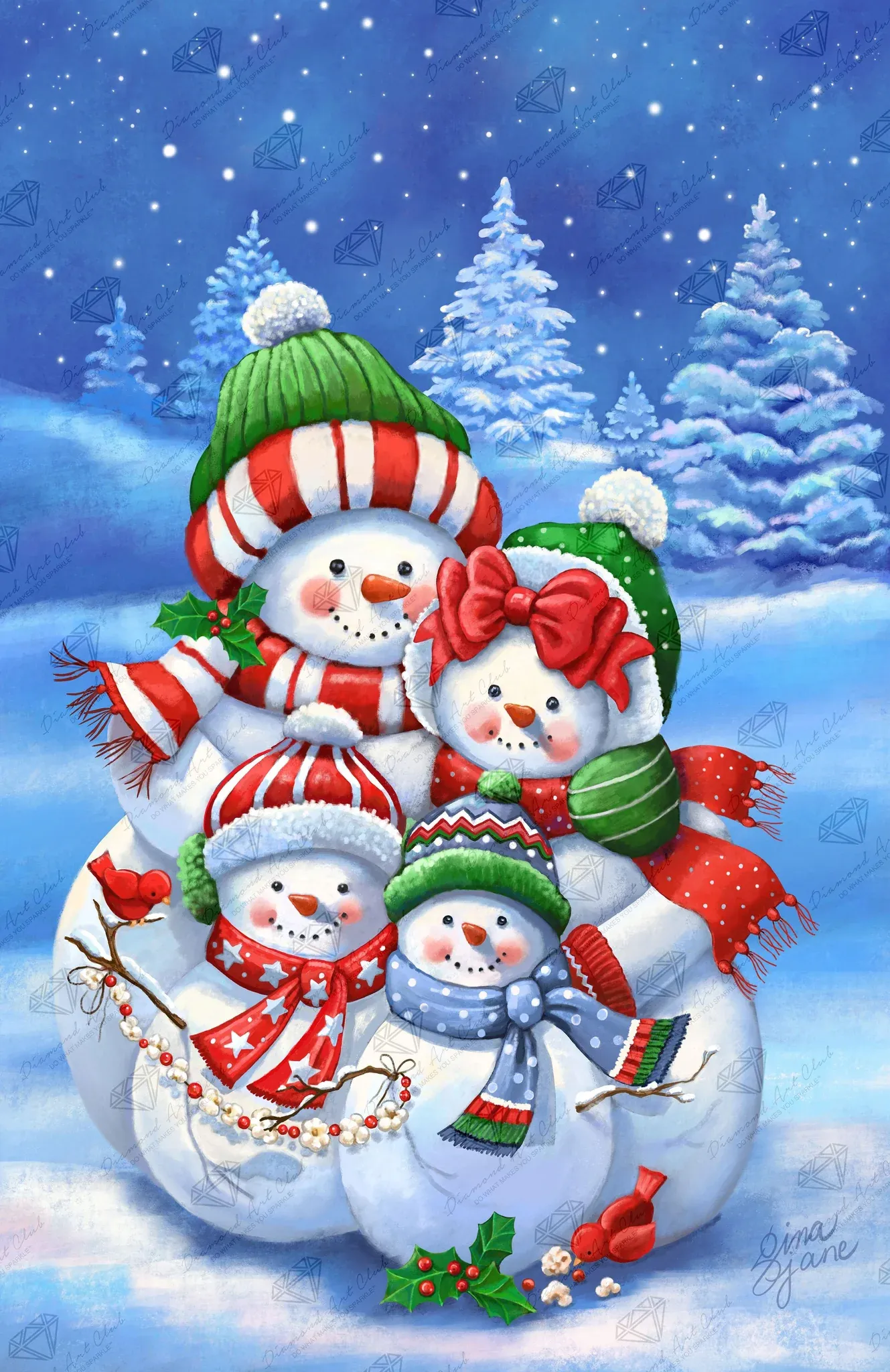 Enhancement Suggestions for Snow Country Family by Gina Jane and DAC - SQ