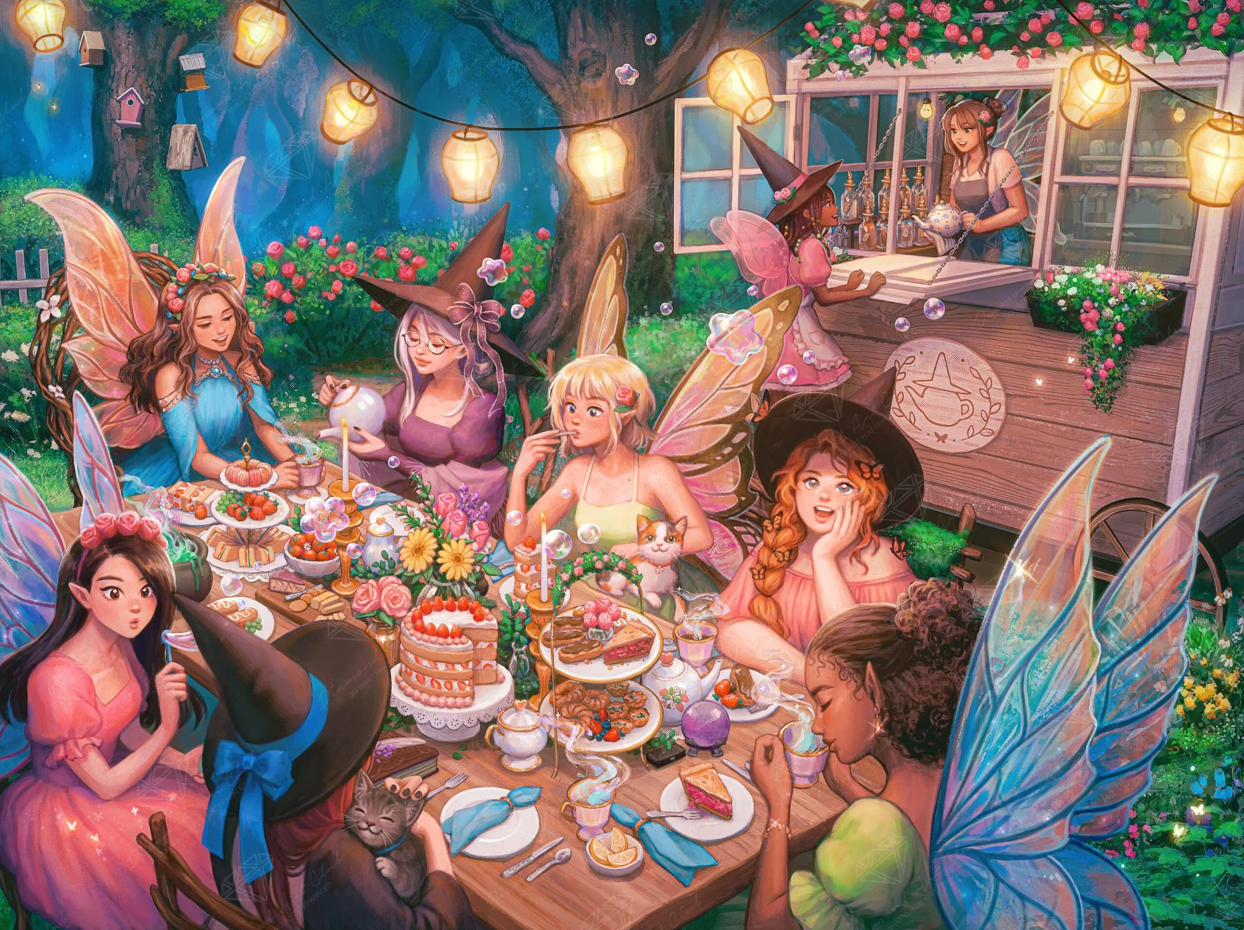 Enhancement Suggestions for The Tea Party by Ivy Dolamore and DAC