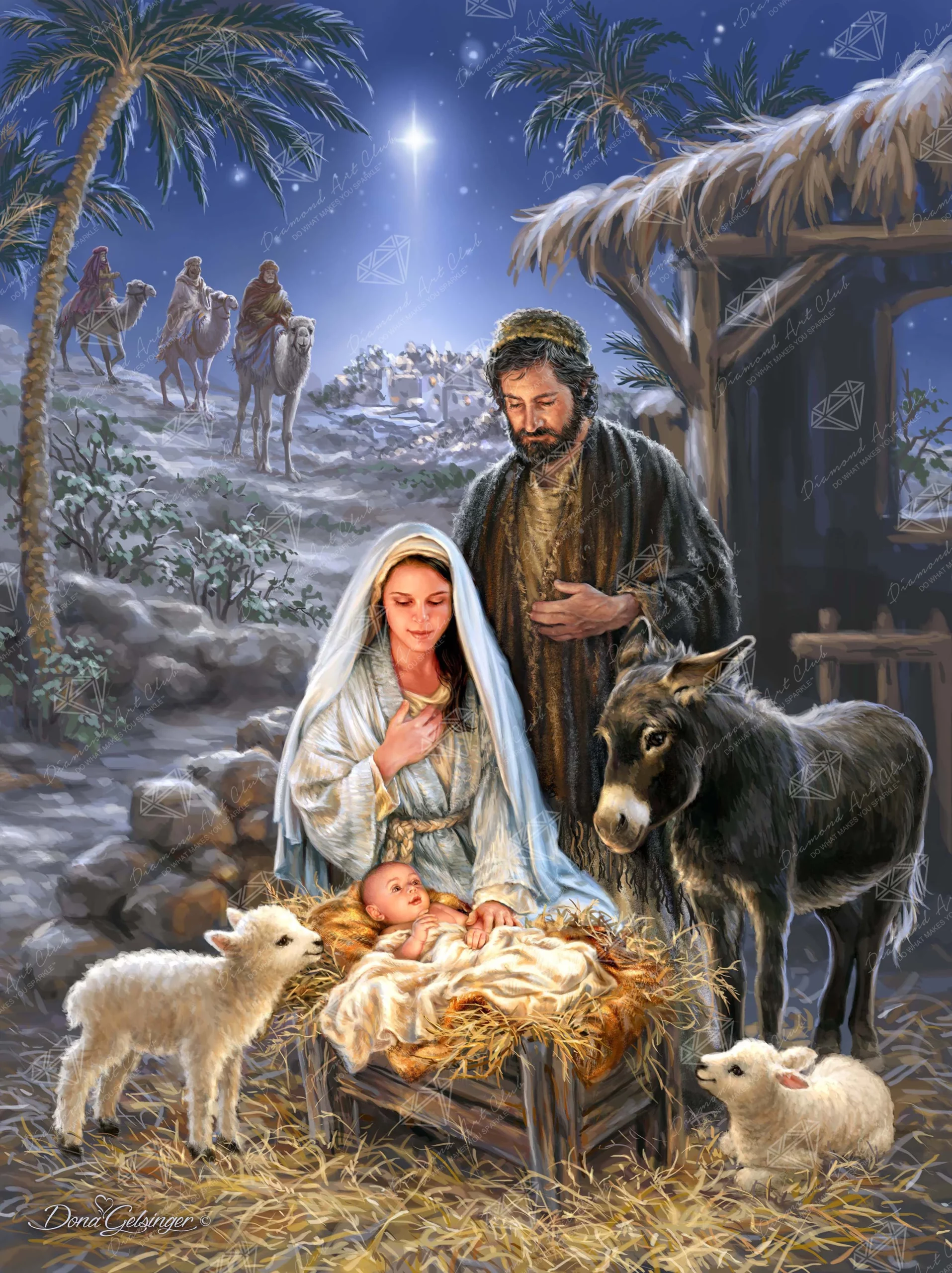 Enhancement Suggestions for A Savior Is Born by Dona Gelsinger and DAC - SQUARE