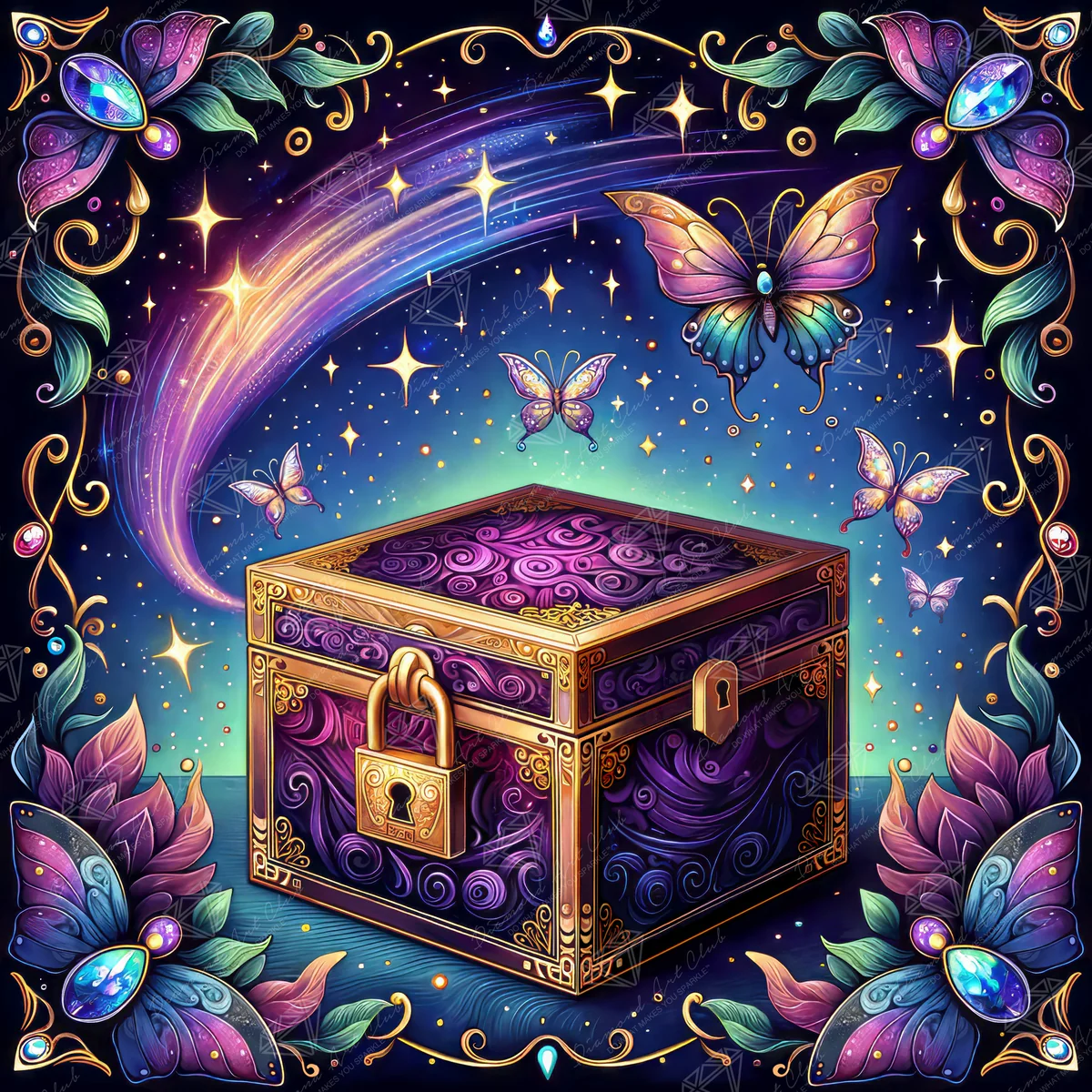 Enhancement Suggestions for Mesmerizing Secret by Diamond Art Club and DAC - SQ