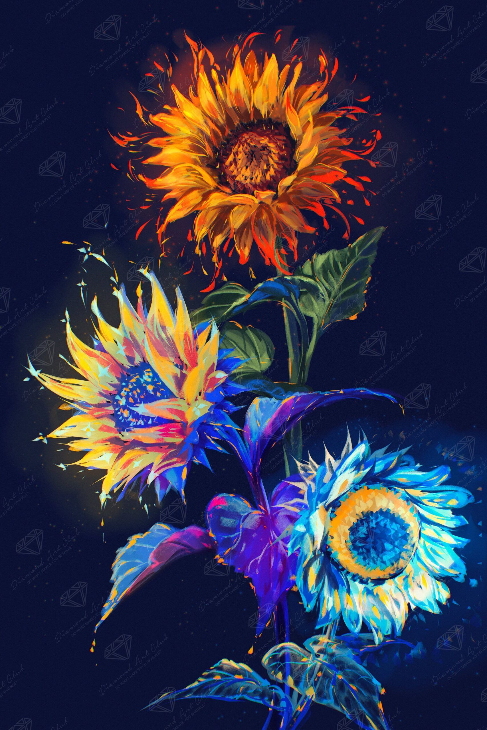 Enhancement Suggestions for Sunflower, Starflower, Moonflower by Yuumei Art and DAC - RD