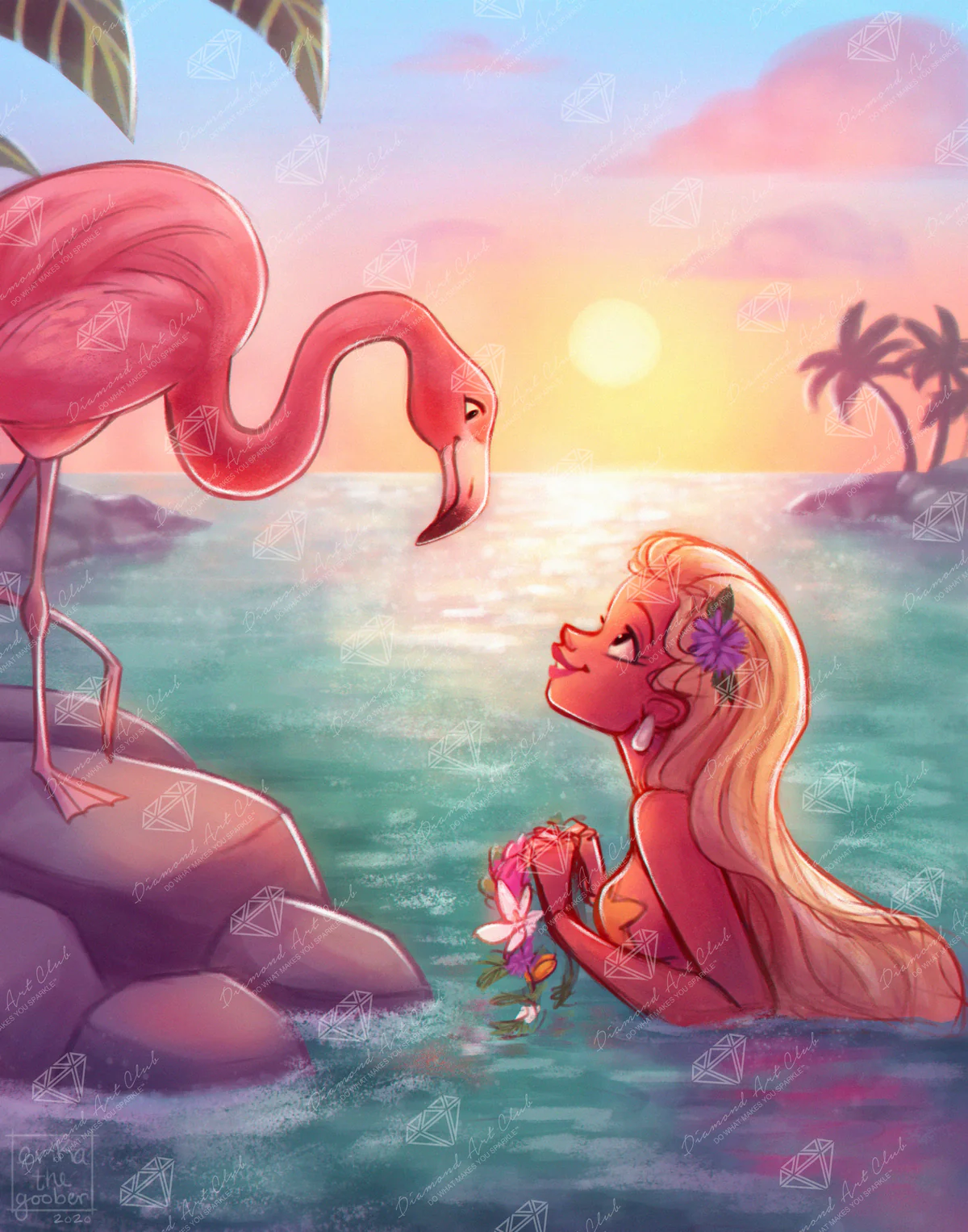 Enhancement Suggestions for Flamingo Sunset by erikathegoober and DAC - RD