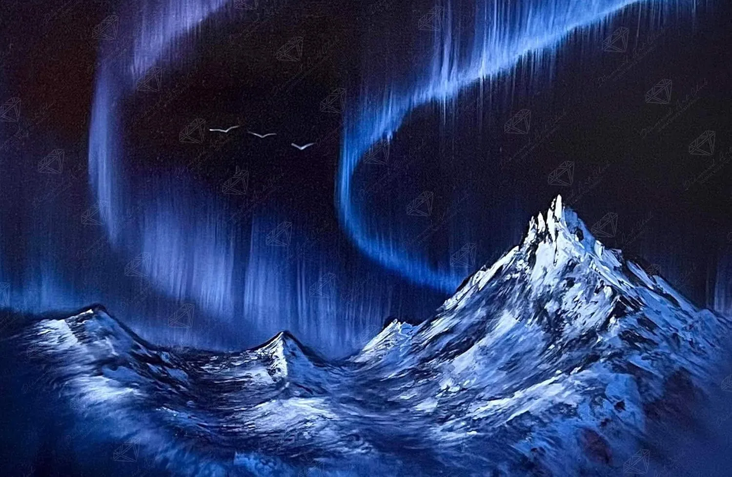 Enhancement Suggestions for Blue Aurora Mountains by Paint With Josh and DAC – AMZ – RD