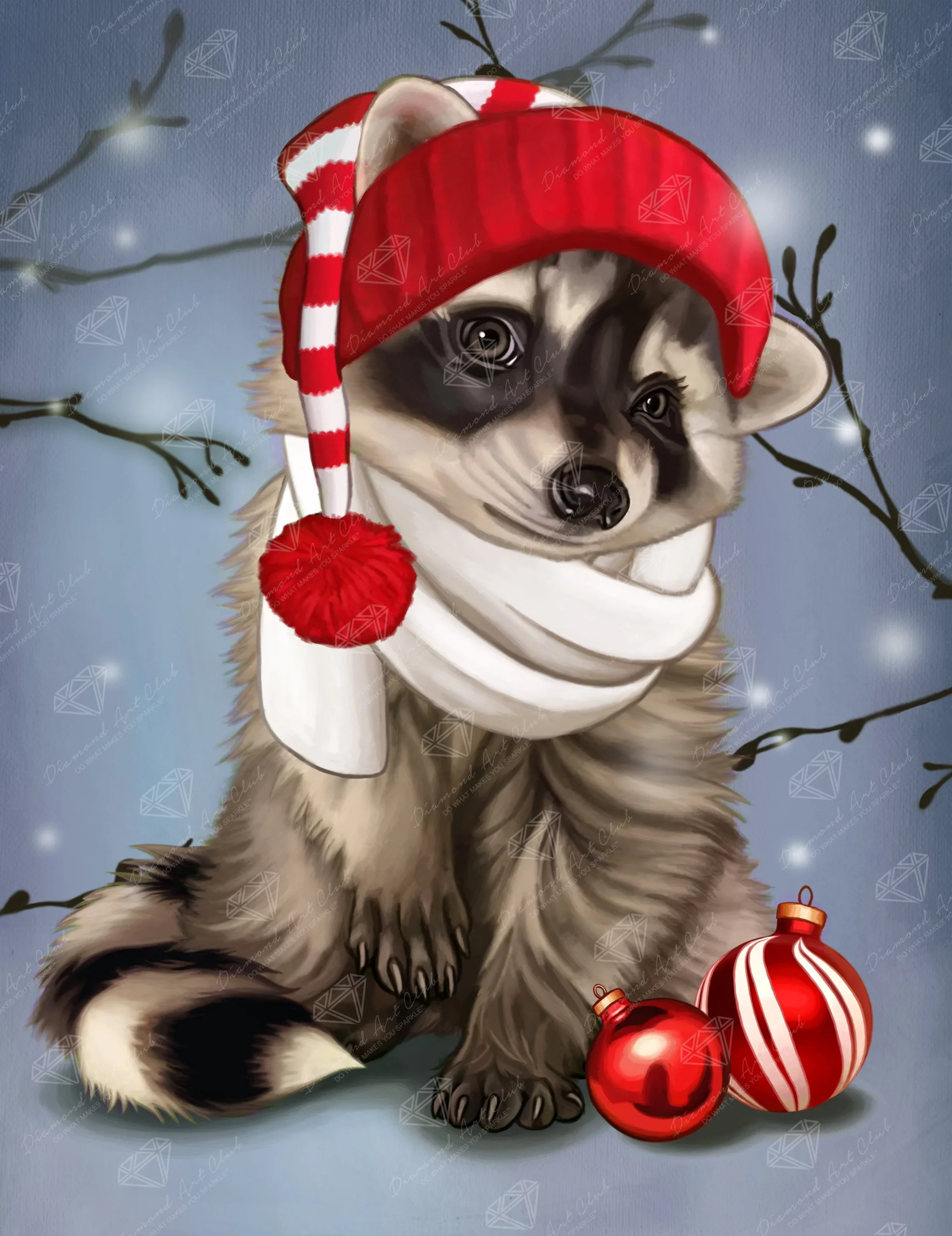 Enhancement Suggestions for Christmas Raccoon by Maryline Cazenave and DAC – RD