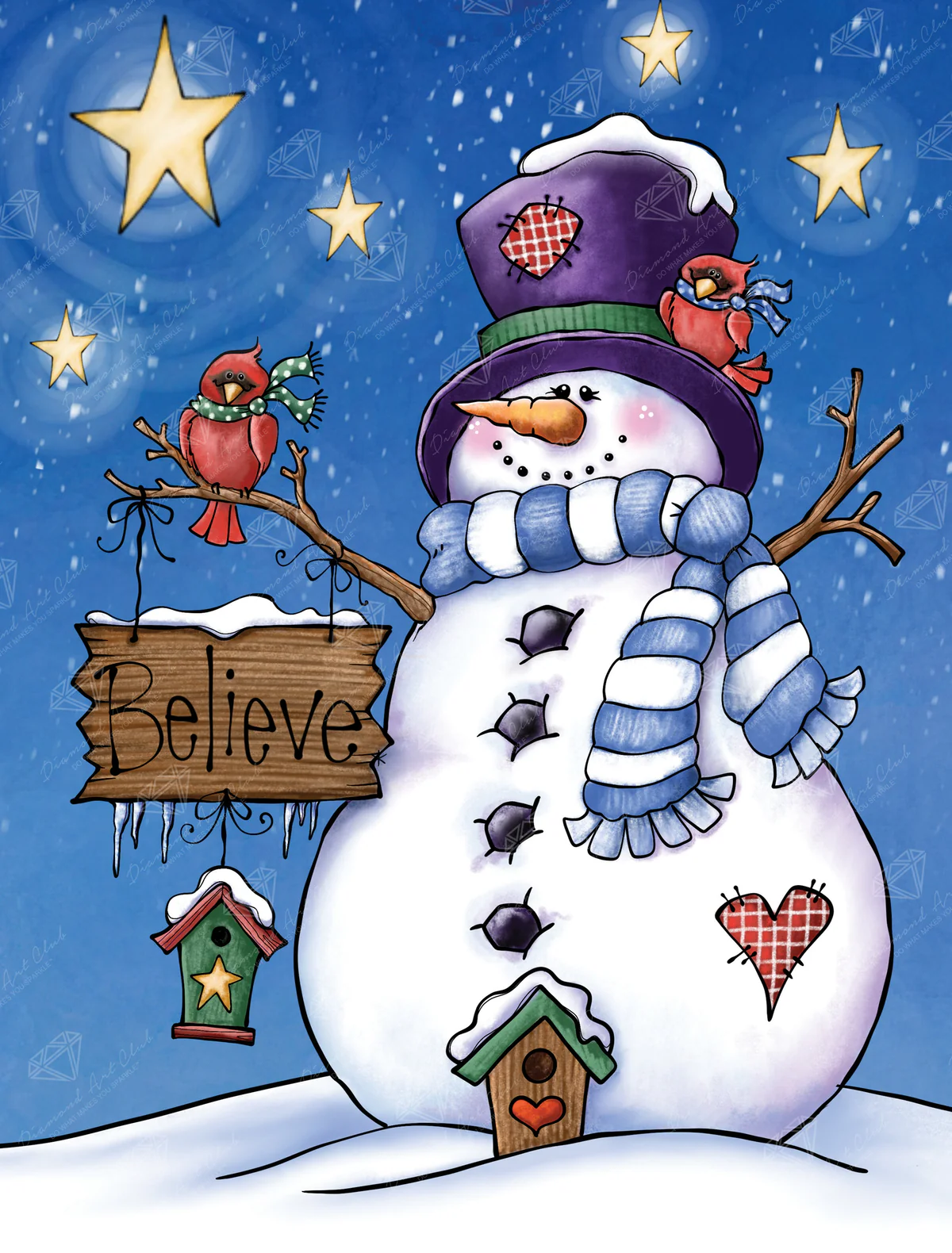 Enhancement Suggestions for Snowman Believe by Laurie Furnell and DAC – RD