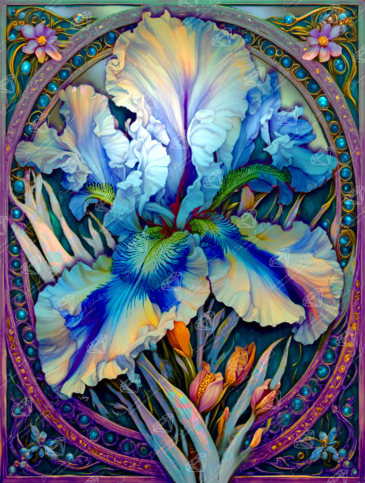 Enhancement Suggestions for Exotic Iris By T.S. Larking and DAC - RD
