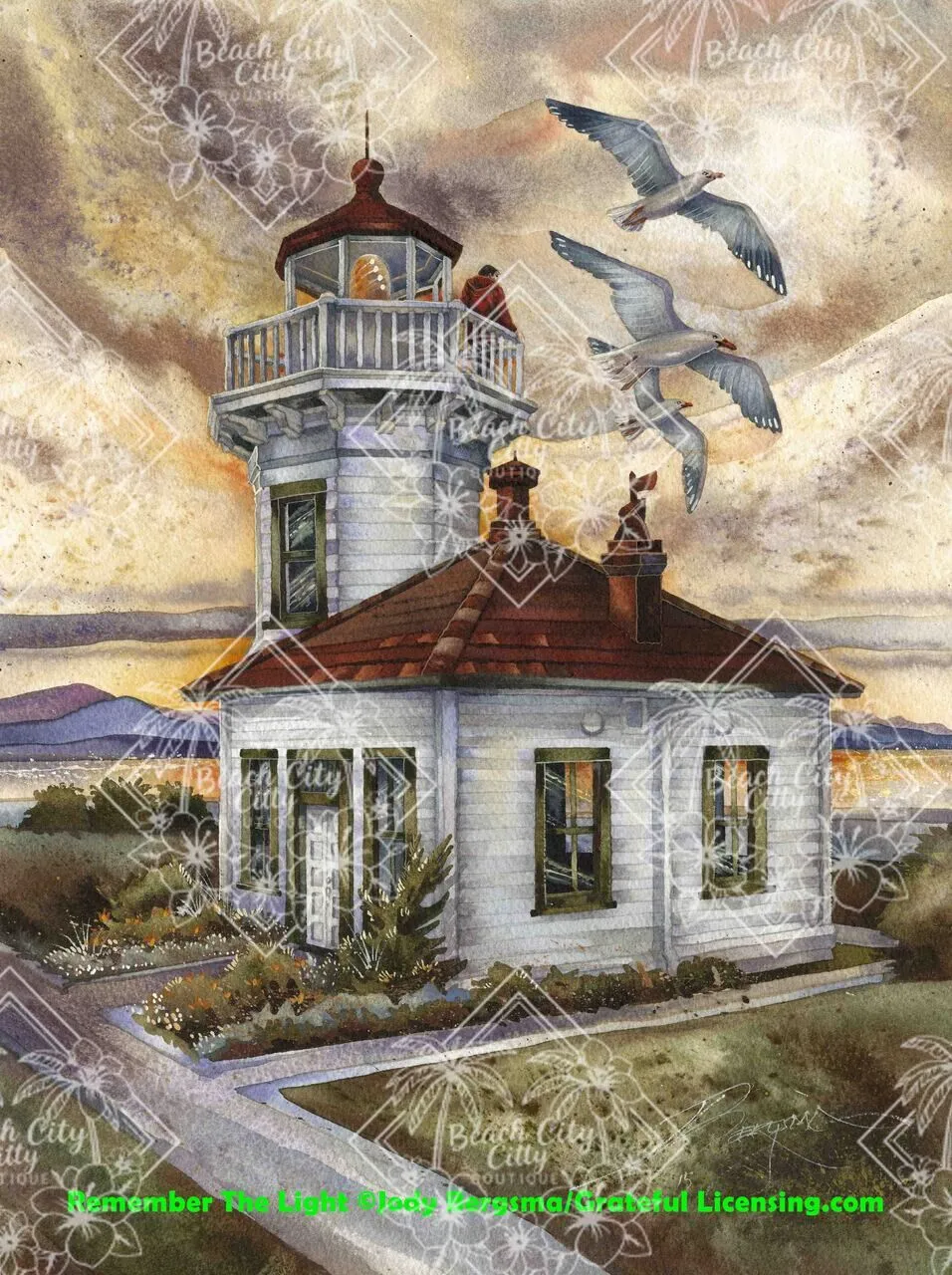 Enhancement Suggestions for Remember the Light *100% Hand-Rendered* by Jodie Bergsma and Beach City Boutique – SQ